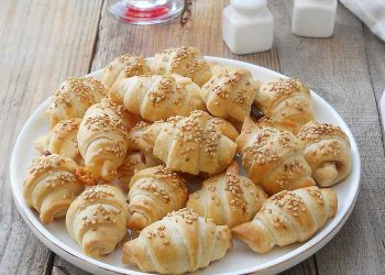 Mini-Croissants Feuilletés Salé