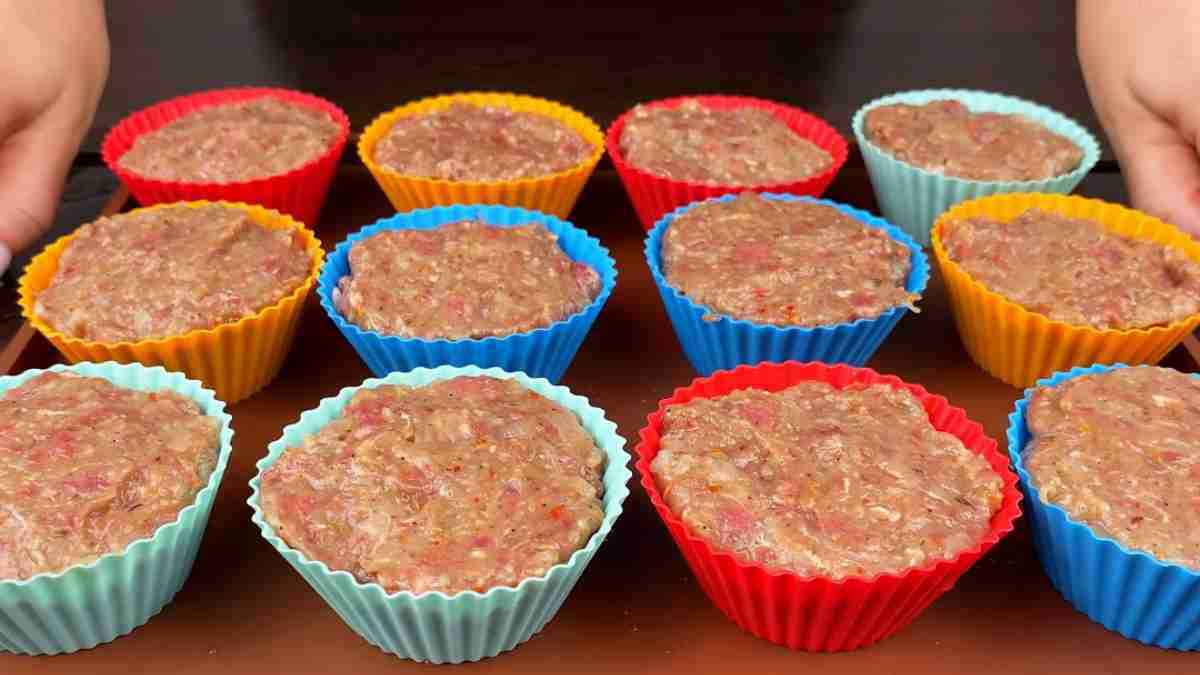 Muffins à la viande hachée