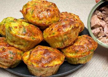 Muffins Courgettes et Thon