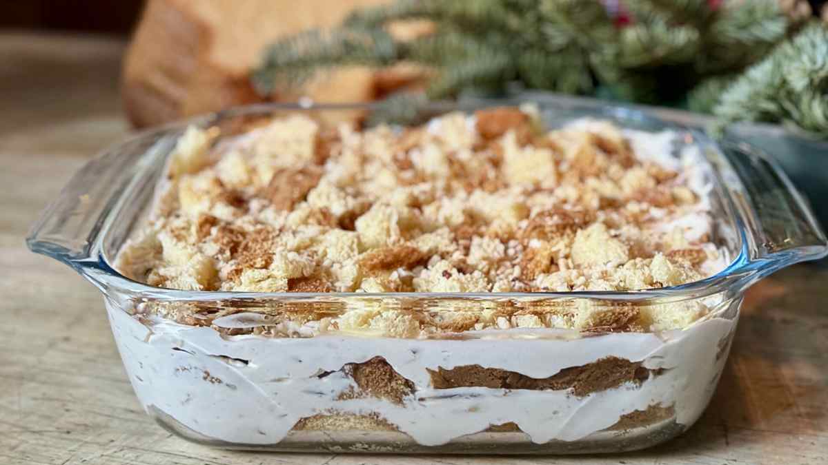 Tiramisu aux Restes de Nougat et Pandoro