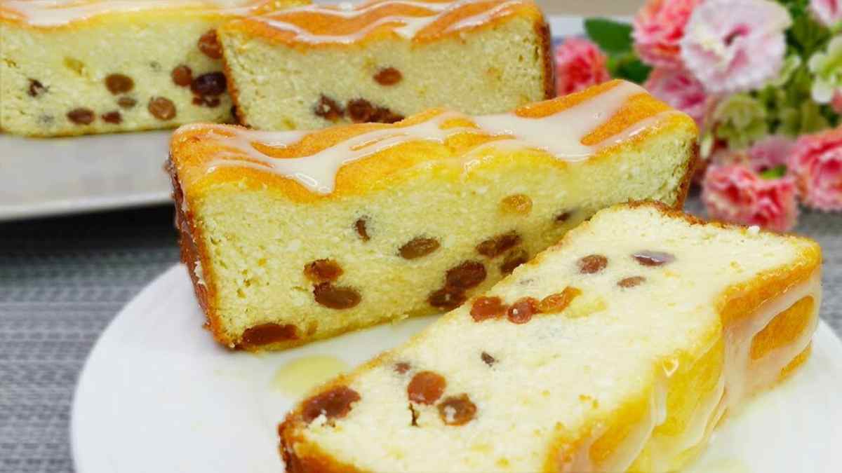 Gâteau de Grand-Mère à la Ricotta et aux Raisins Secs