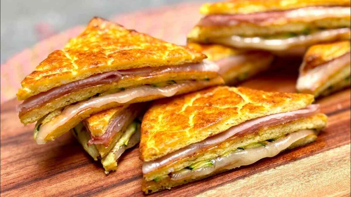 Sandwichs à l'Omelette cuits au four : Délicieux, Sains et Sans Farine !