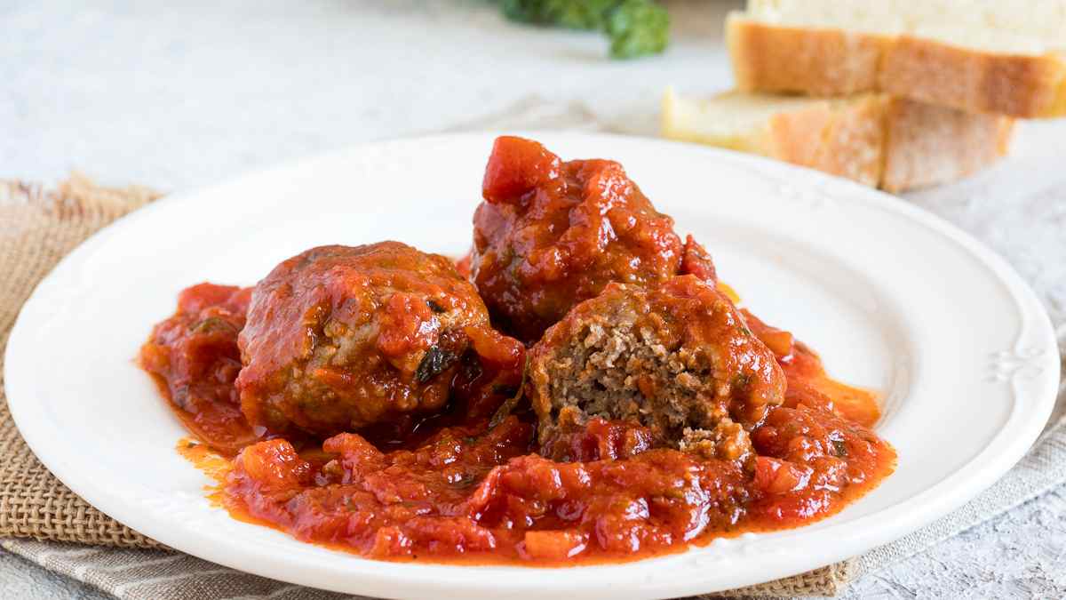 Boulettes de viande à la sauce tomate