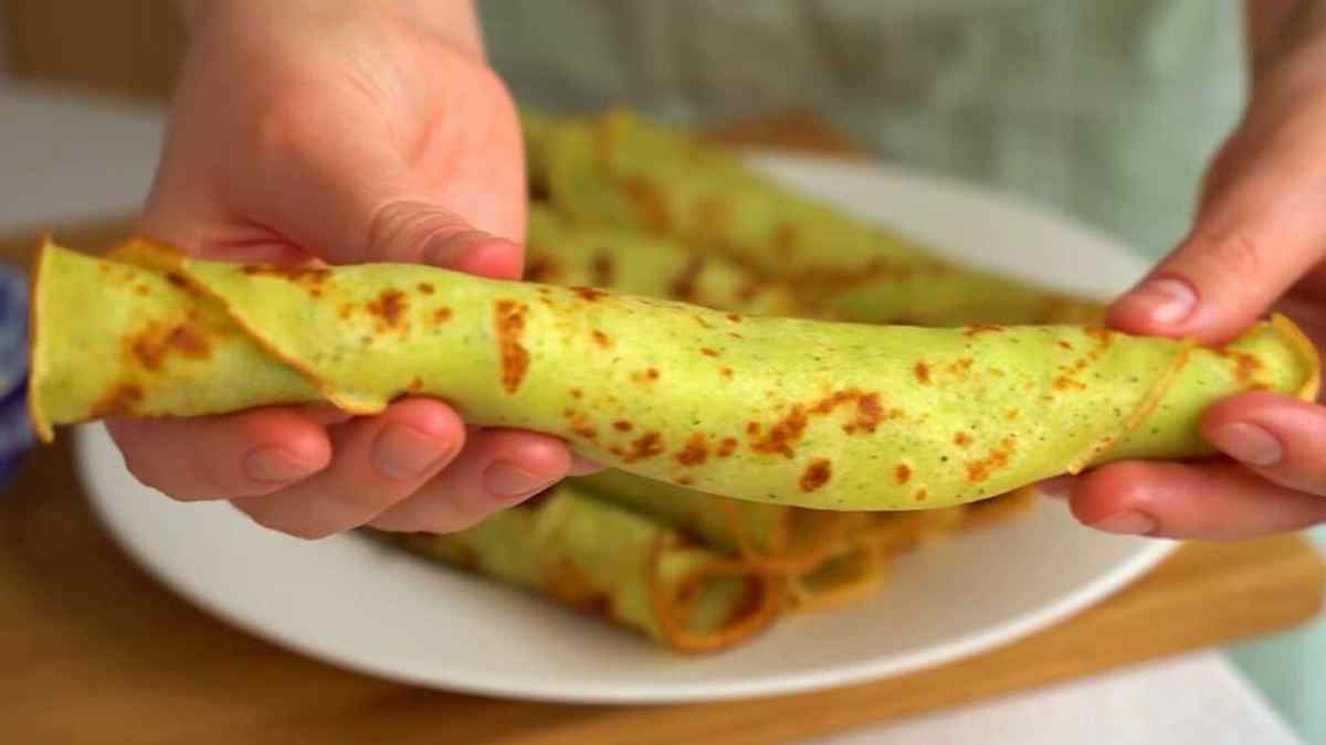 Crêpes aux courgettes