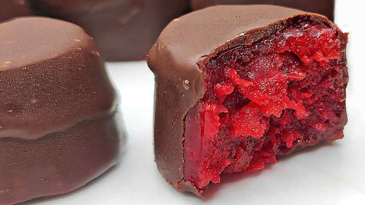 Des chocolats aux cerises légers et gourmands