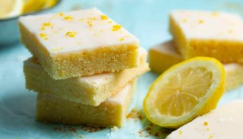 Carrés au citron ultra moelleux