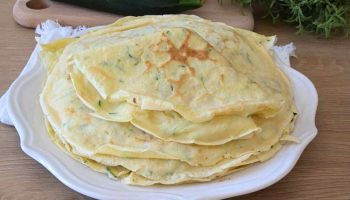 Crêpes aux courgettes