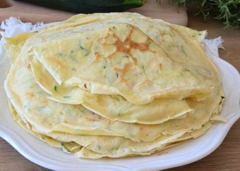Crêpes aux courgettes