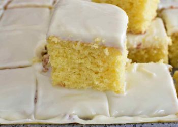Gâteau au citron moelleux sans beurre