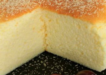 Gâteau japonais moelleux à 3 ingrédients