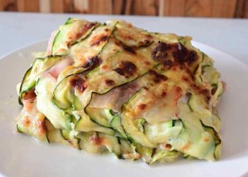Parmigiana légère de courgettes