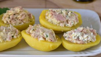 Pommes de terre farcies au thon