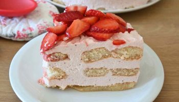 Gâteau Tiramisu aux Fraises