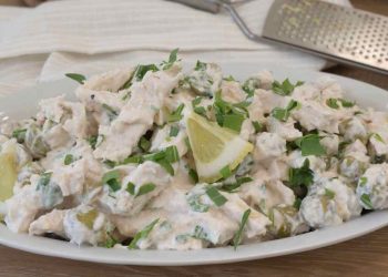 Salade de poulet au yaourt