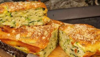 Gâteau invisible aux courgettes
