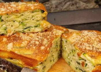 Gâteau invisible aux courgettes