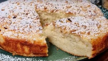 Gâteau moelleux à la ricotta
