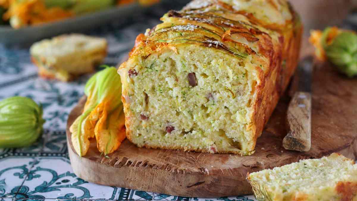Plumcake Salé aux Courgettes
