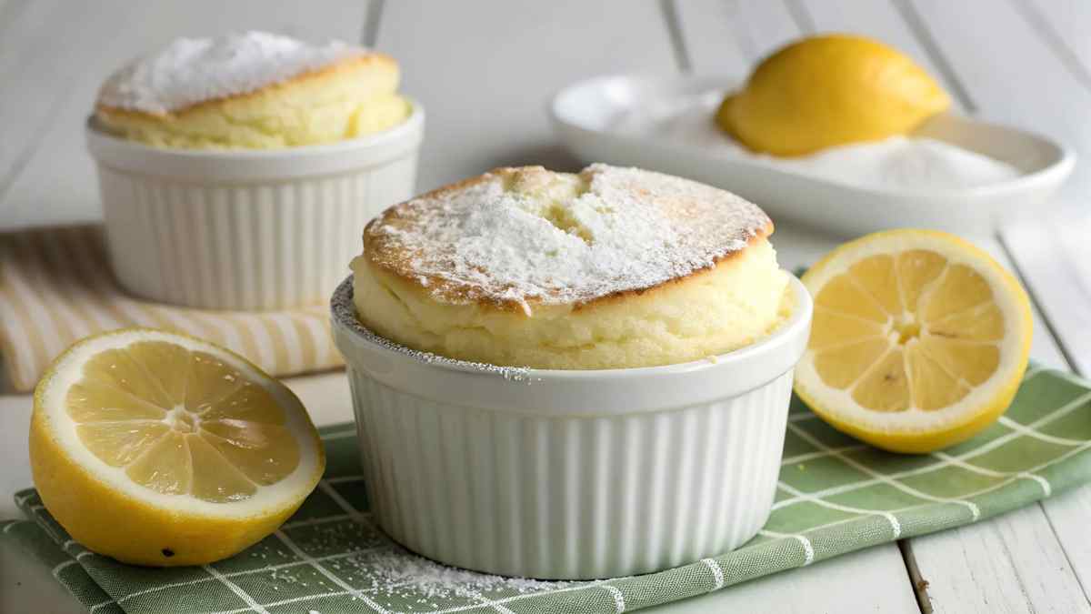 Soufflé au citron ultra moelleux