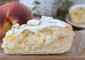 Tarte aux Pêches et au Mascarpone